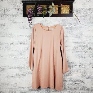 Movint Mauve Tunic Tencel Long Sleeves Dress